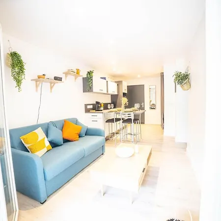 New Le Cocon-clim-parking-wifi- Terrasse Pros Conciergerie Apartmán